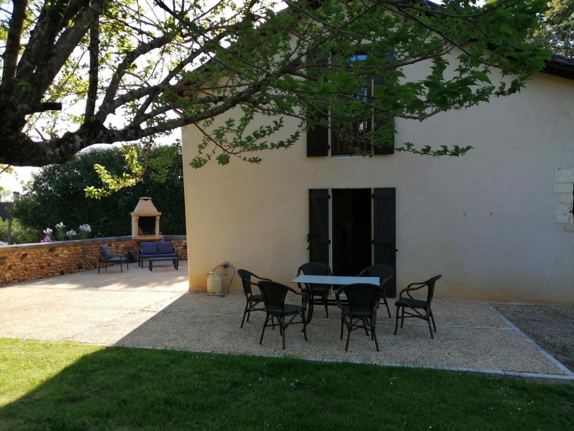 Gite Les Mareillauds - Piscine Salon Pokoj fotografie