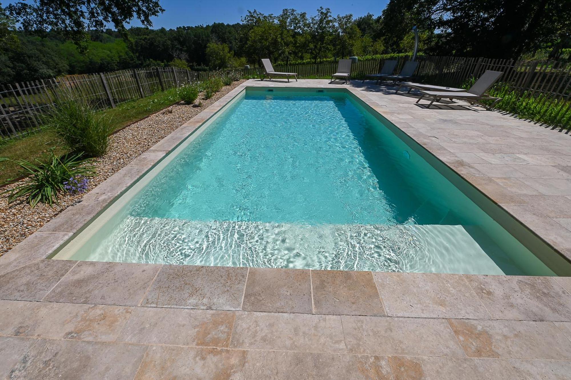 Gite Les Mareillauds - Piscine Salon Exteriér fotografie